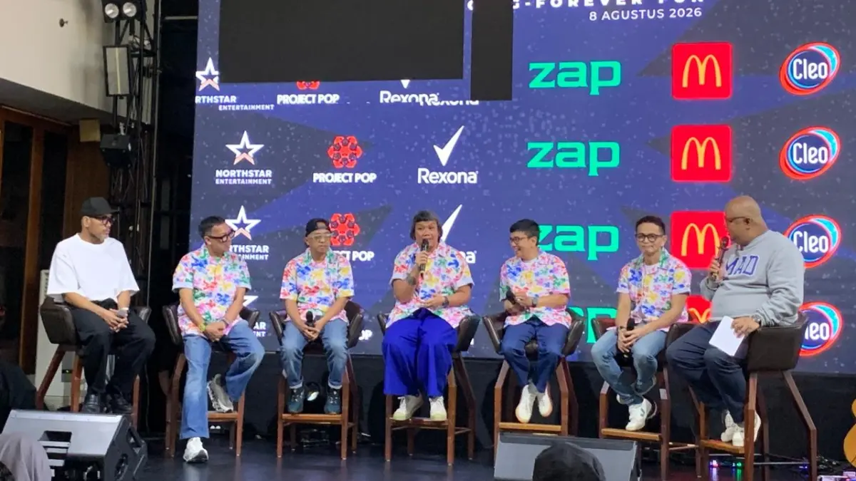Jumpa pers konser Project Pop. (Abdul Rahman/JawaPos.com) - Image