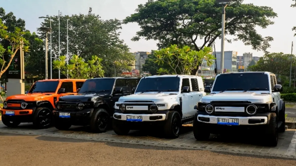 Tiga varian iCAR V23 di Indonesia. (Istimewa) - Image