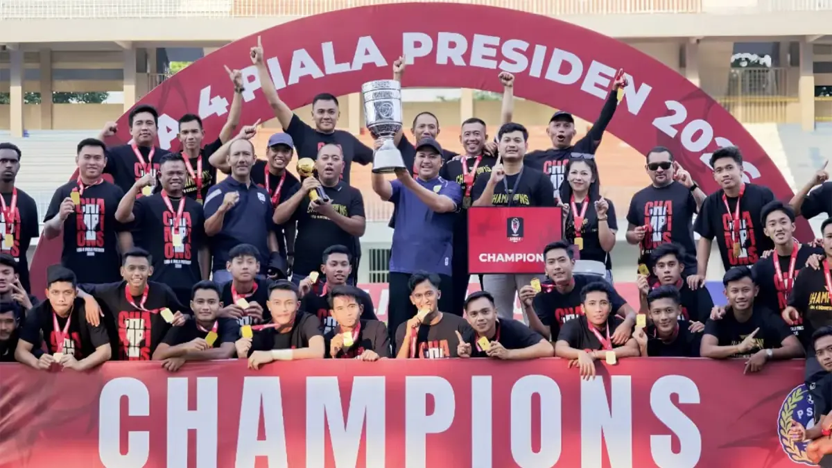 Pasuruan United Juara Liga 4 Piala Presiden. (Dok. Pasuruan United) - Image