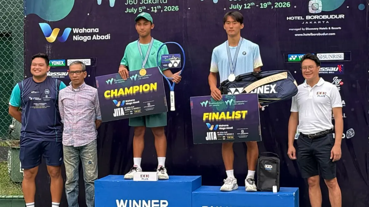 Jakarta International Tennis Academy (JITA) kembali menggelar babak final J60 Jakarta. (Istimewa) - Image