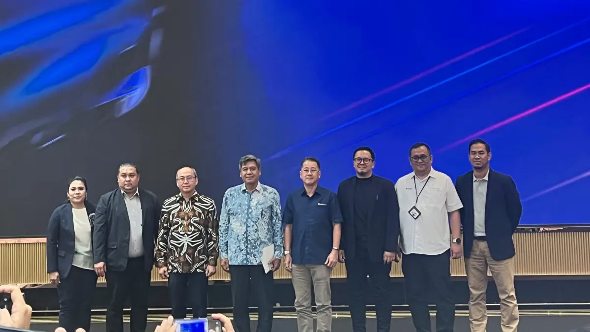 Konferensi pers GIIAS 2026 di Jakarta, Senin (13/7). (Nanda Prayoga/JawaPos.com) - Image