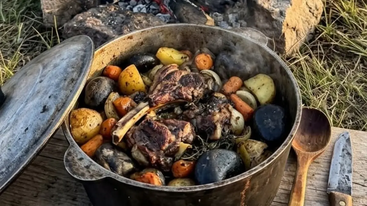 makanan khas mongolia khorkhog (sumber pinterest) - Image