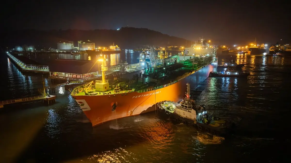 Pertamina Patra Niaga datangkan 45,9 ribu ton LPG dari AS untuk perkuat stok energi nasional dan jamin pasokan LPG aman bagi masyarakat dan sektor. (dok. PPN) - Image