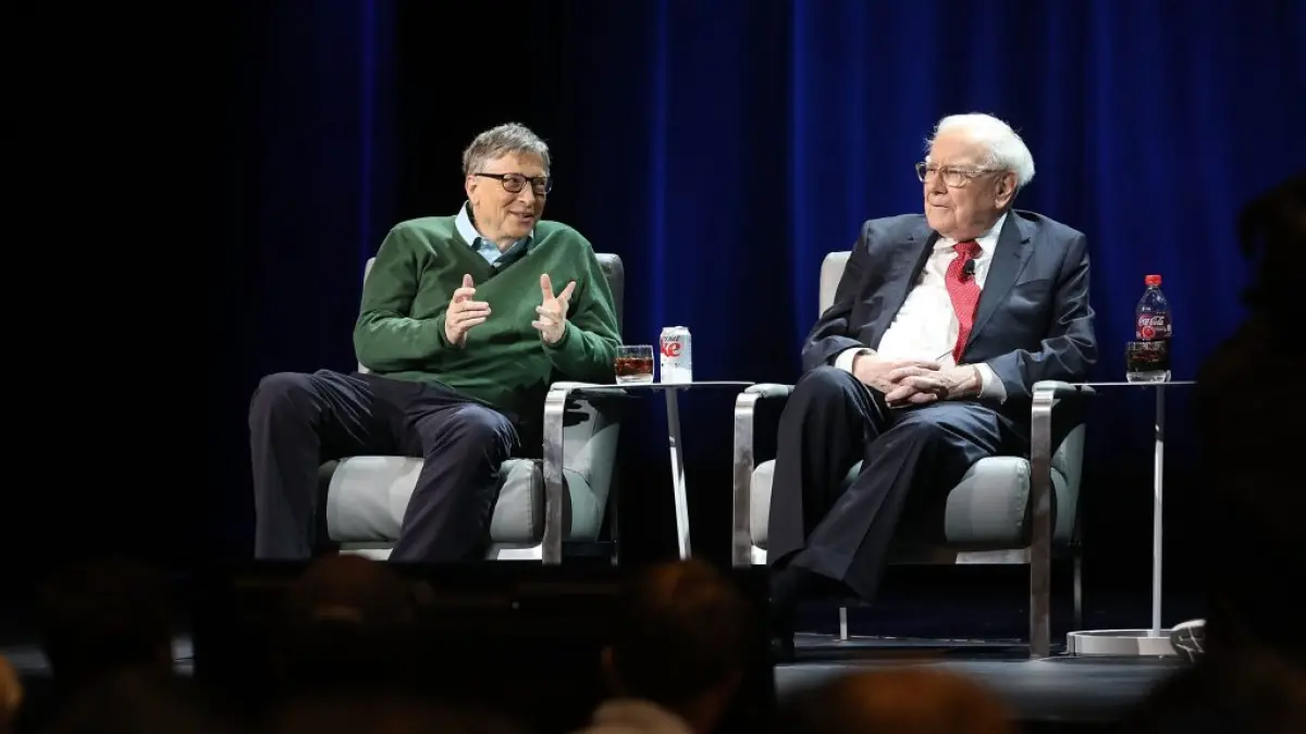 Bill Gates dan Warren Buffet / Foto: (Fortune) - Image