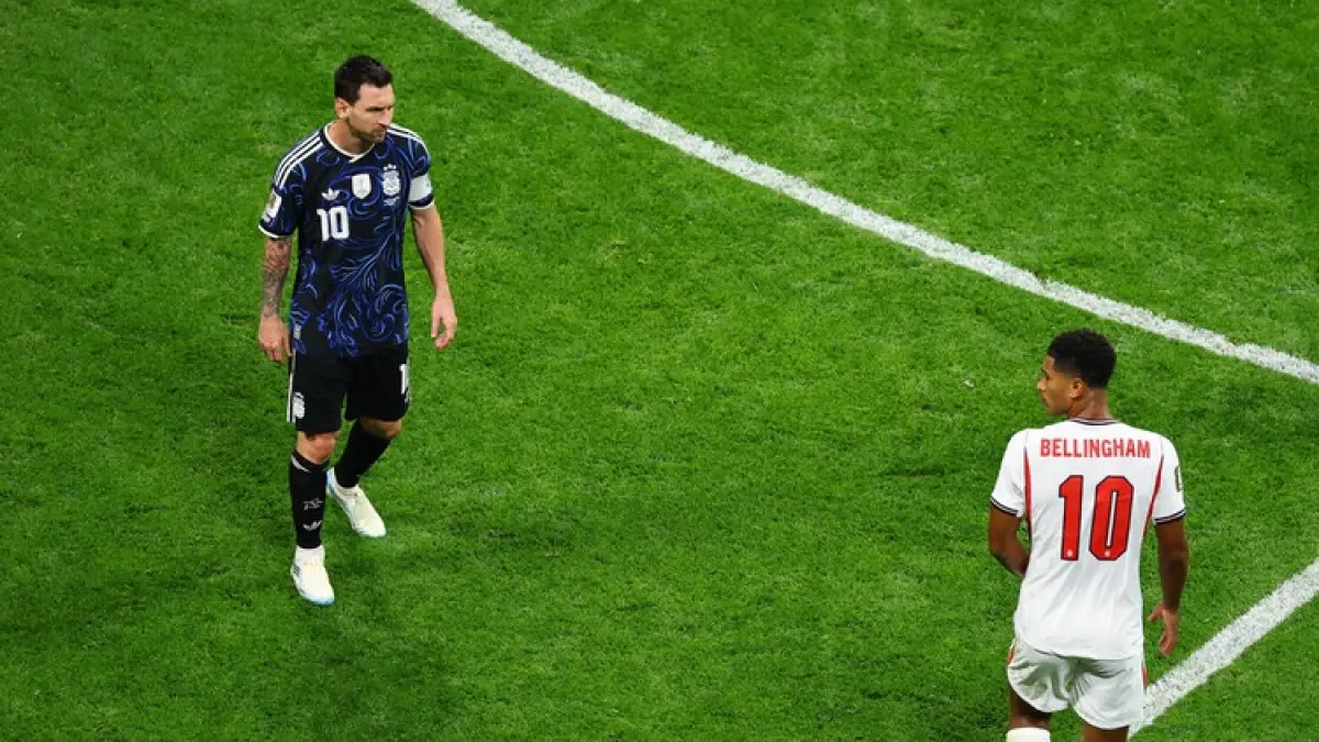 Lionel Messi dan Jude Bellingham (Bein Sports) - Image
