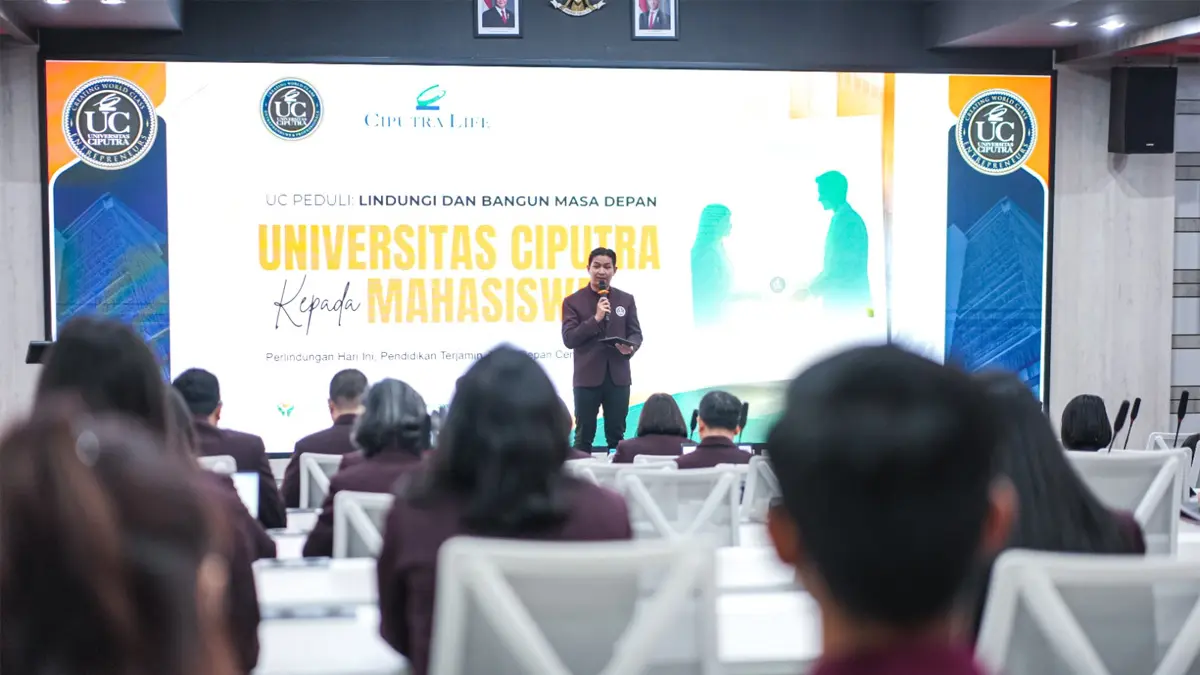 Vice Rector for Operations, Technology, and Resources UC, Michael Herry Tera. (Istimewa). - Image