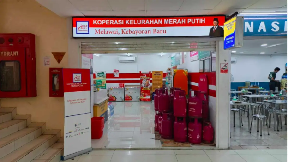 Koperasi Kelurahan Merah Putih Melawai, Kebayoran Baru, Jakarta Selatan/(Dimas Choirul/Jawapos.com). - Image