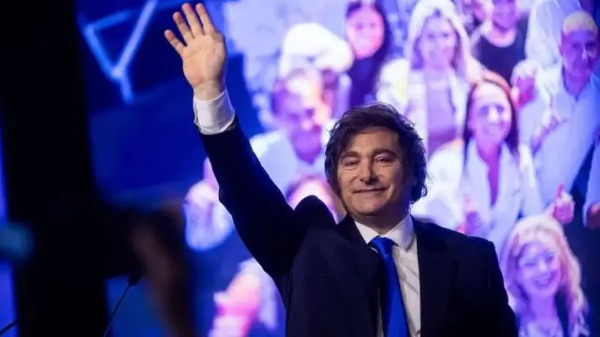 Presiden Argentina Javier Milei tetap apresiasi perjuangan Messi cs di piala dunia. (X/@Titanfdc) - Image