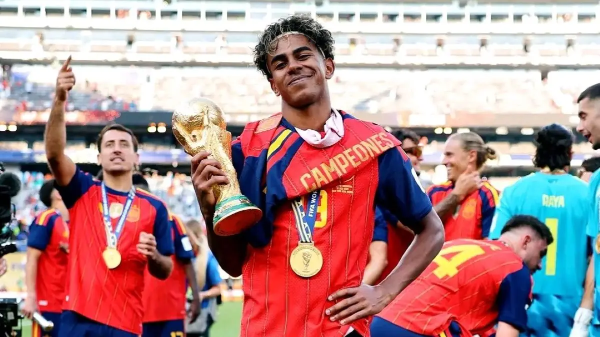 Bintang muda Spanyol Lamine Yamal. (Istimewa) - Image
