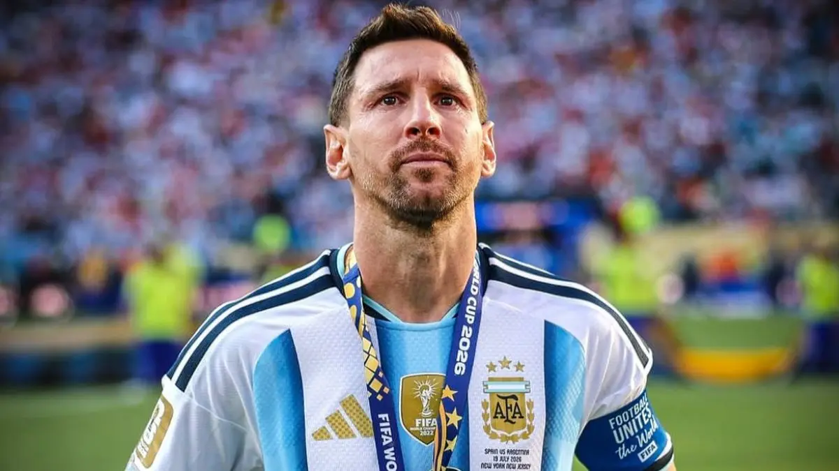 Kapten timnas Argentina Lionel Messi. (Dok. IG/@afaseleccionen) - Image