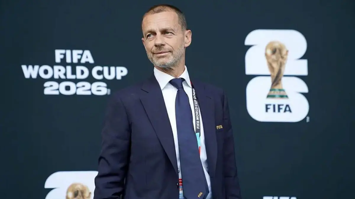 Presiden UEFA Aleksander Ceferin. (Istimewa) - Image
