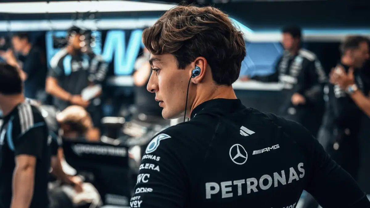 George Russell, Pembalap Mercedes. (Dok. Instagram/@georgerussell63) - Image