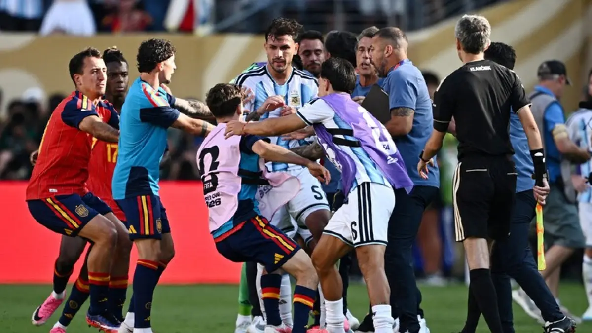 Gavi Buka Suara Soal Kericuhan Final Piala Dunia dan Tolak Hukuman Skorsing Tambahan bagi Pemain Argentina