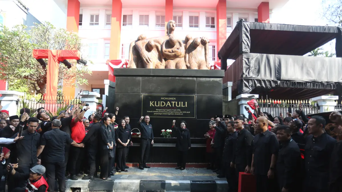 Peresmian Monumen Kudatuli - Image