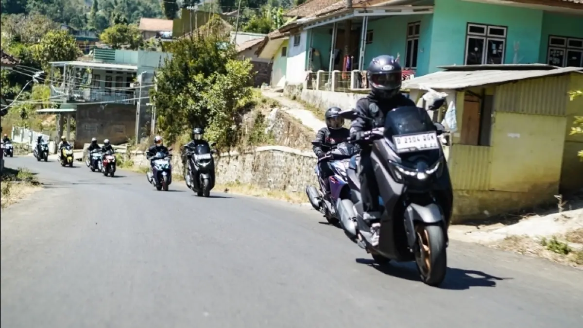 Para komunitas Yamaha pengguna Maxi series. (Istimewa)