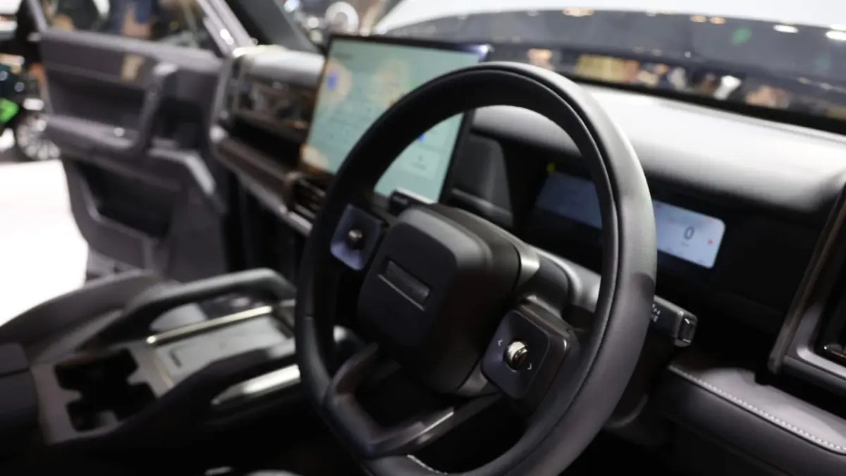 Interior Chery J6T CSH tampak elegan dan solid. 