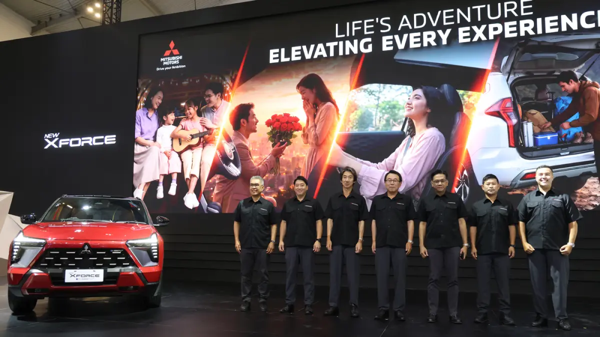 Mitsubishi New Xforce tersedia dalam dua pilihan teknologi, yakni Internal Combustion Engine (ICE) dan Hybrid Electric Vehicle (HEV). (Dery Ridwansah/ JawaPos.com)