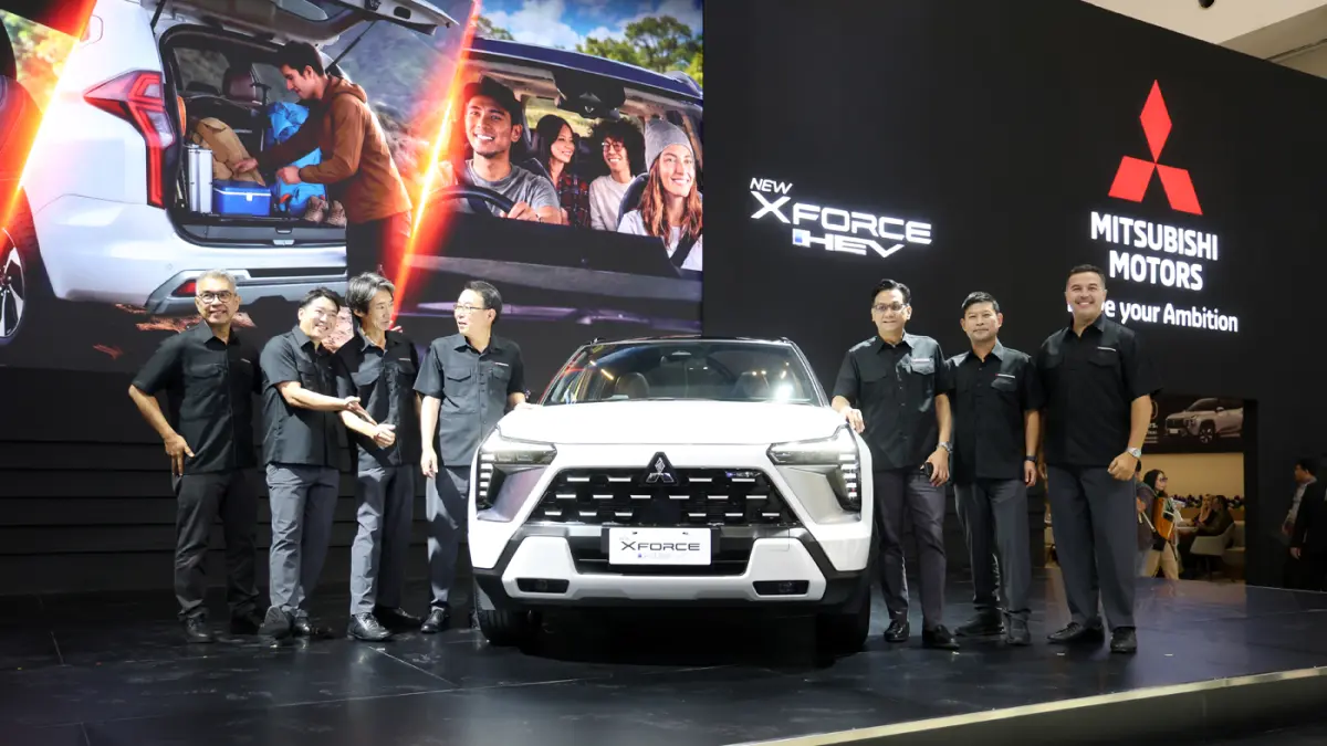 Mitsubishi New Xforce tersedia dalam dua pilihan teknologi, yakni Internal Combustion Engine (ICE) dan Hybrid Electric Vehicle (HEV). (Dery Ridwansah/ JawaPos.com)