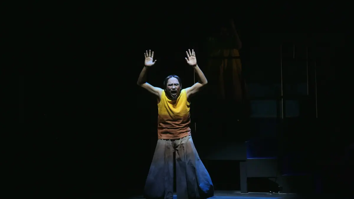 Pementasan Teater Koma berjudul 'Rumah Sakit Jiwa' di Graha Bhakti Budaya, Taman Ismail Marzuki (TIM), Jakarta, Rabu (29/7/2026). (Dery Ridwansah/ JawaPos.com)
