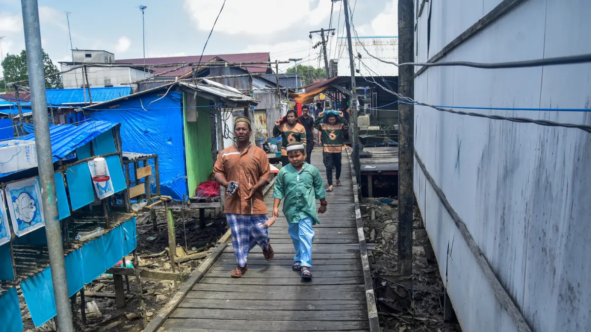Potret Kehidupan Masyarakat Di Desa Sepatin, Kutai Kartanegara