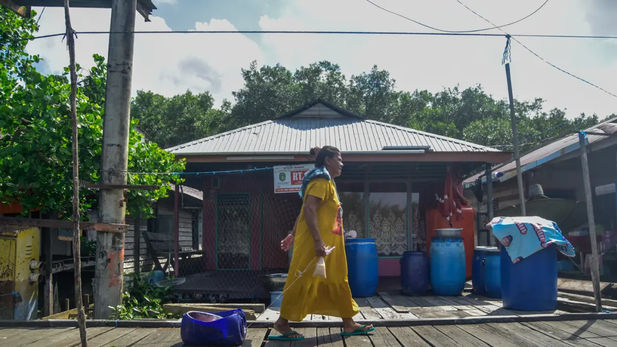 Potret Kehidupan Masyarakat Di Desa Sepatin, Kutai Kartanegara