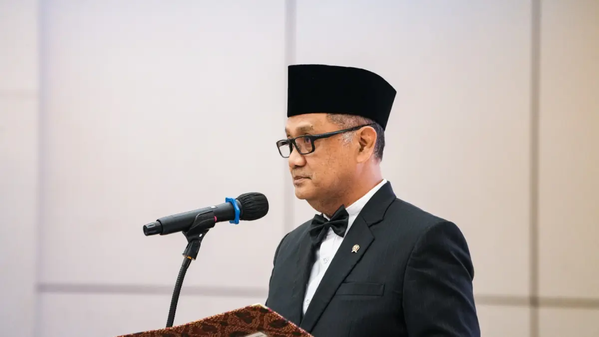 Menteri Haji dan umrah Ri Mochamad Irfan Yusuf. (Humas Kemenhaj) - Image
