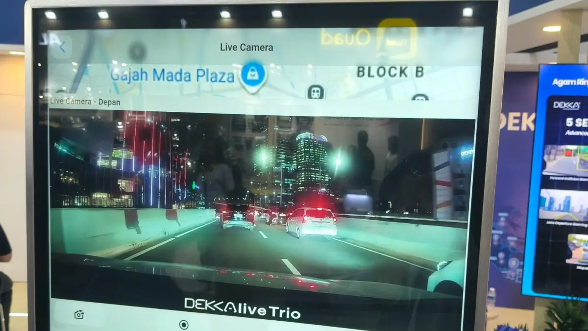 Dekkalive Trio Meluncur, Dashcam Online yang Bisa Pantau Mobil Real-Time Lewat Smartphone