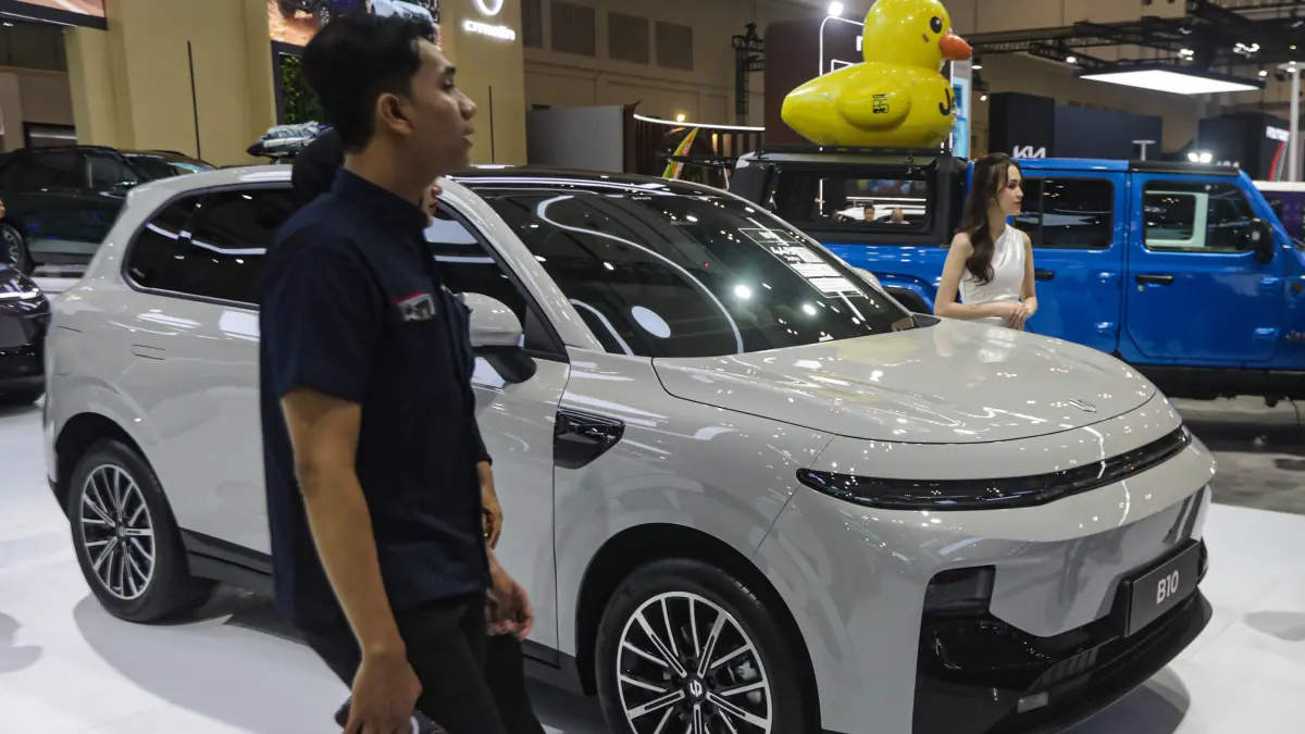 Leapmotor di GIIAS 2026. (Salman Toyibi/Jawa Pos)