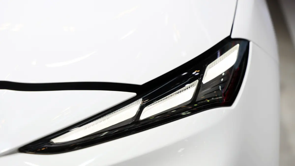 Mobil MG S5 EV pada ajang GIIAS 2026. (Dery Ridwansah/ JawaPos.com)