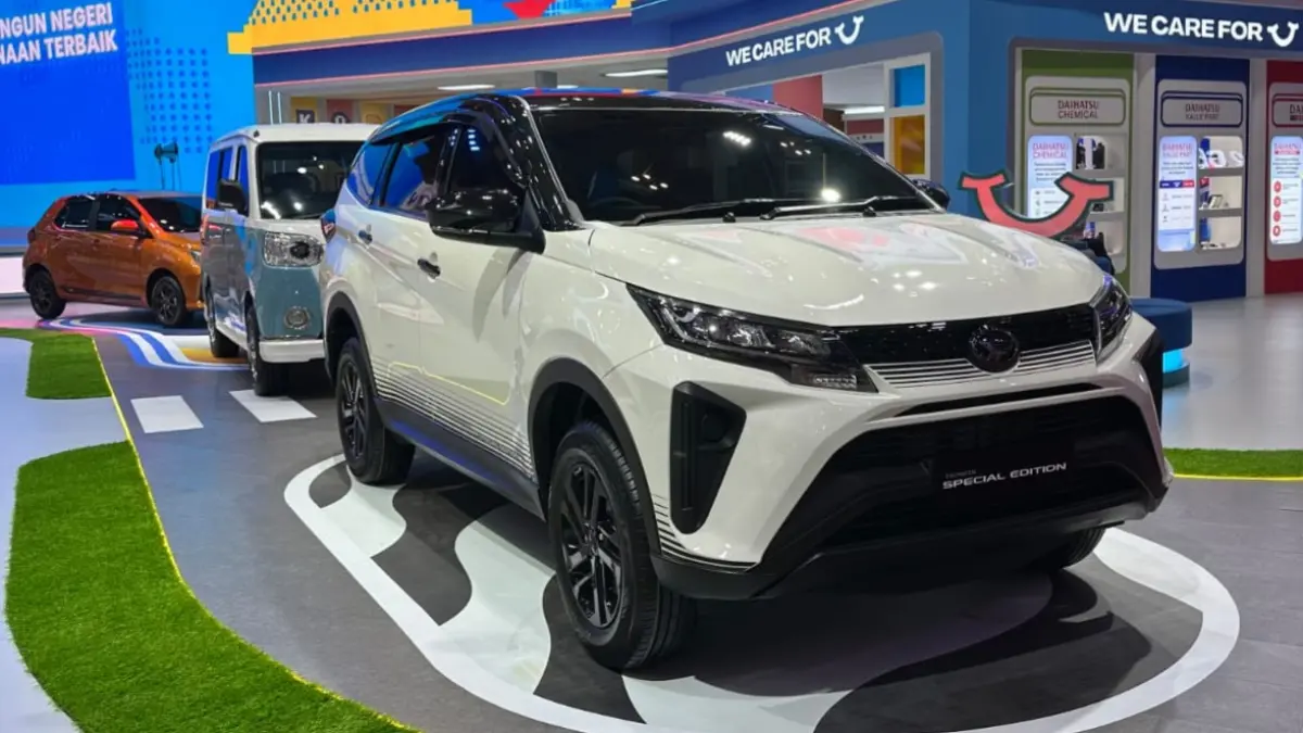 Tampilan Daihatsu Terios spedial edition yang dipajang di GIIAS 2026. (Nanda/JawaPos.com) - Image