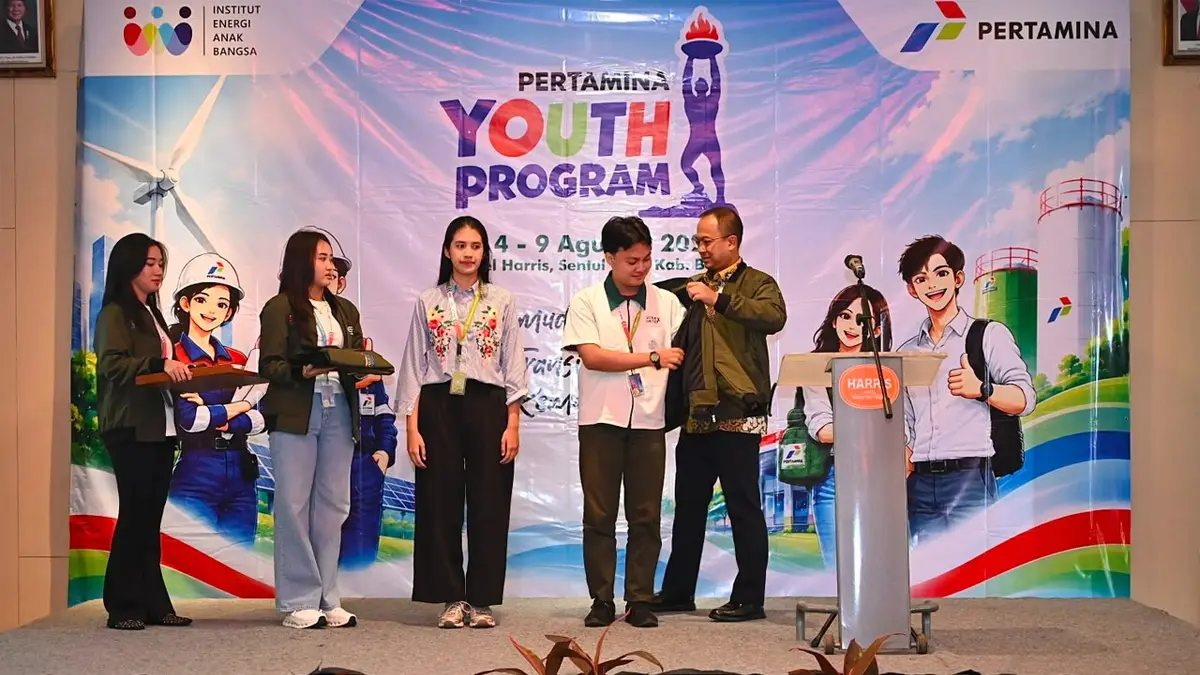 PT Pertamina (Persero) menggelar Pertamina Youth Program (PYP) 2026 yang bertujuan meningkatkan literasi mahasiswa mengenai industri energi, strategi bisnis Pertamina, serta kontribusi perusahaan dalam mendorong pembangunan berkelanjutan bagi masyarakat. (Istimewa). - Image
