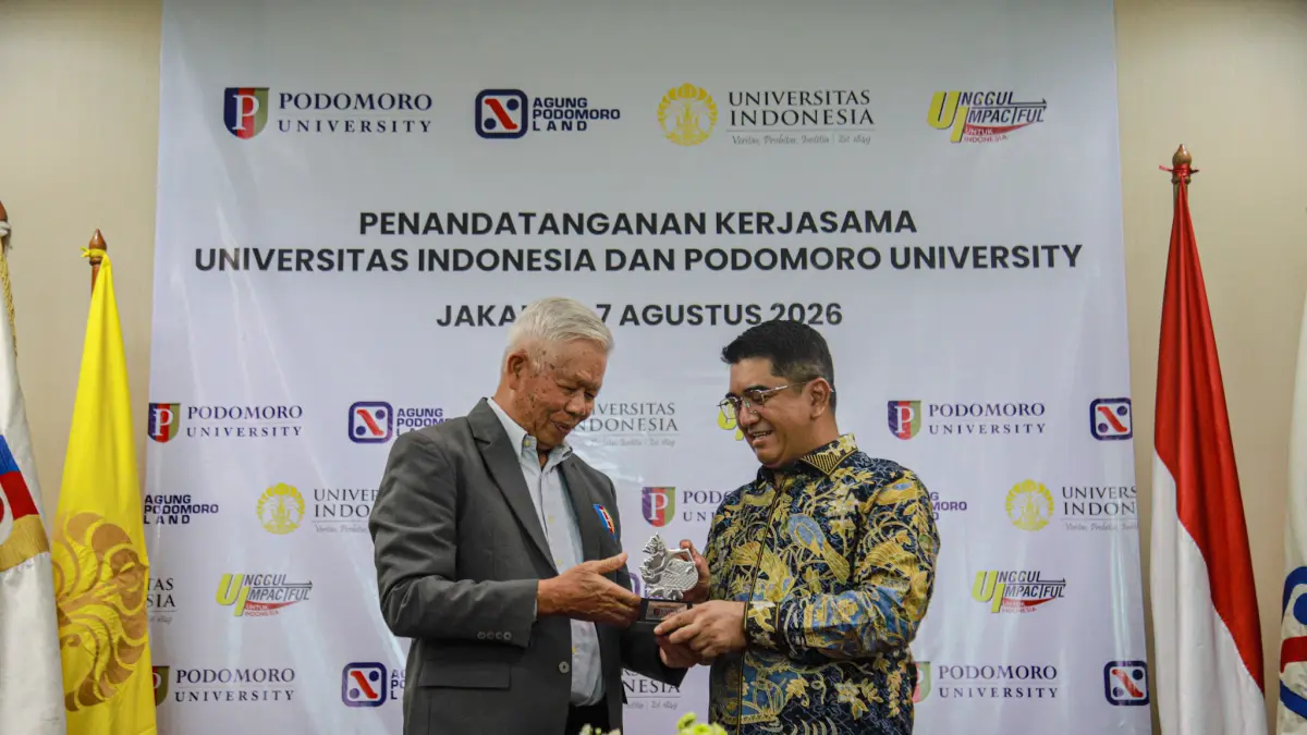 Penandatanganan MoU Universitas Agung Podomoro dan Universitas I