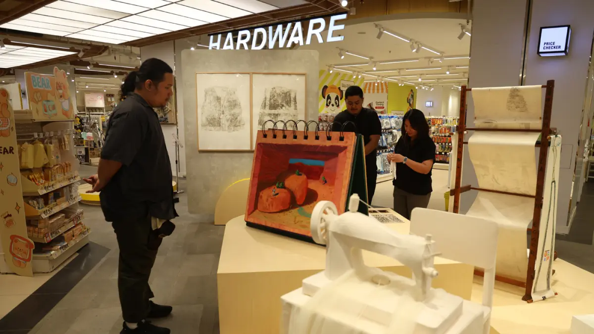 Jaring 1500 Karya Seniman Muda Di Indonesia - Image