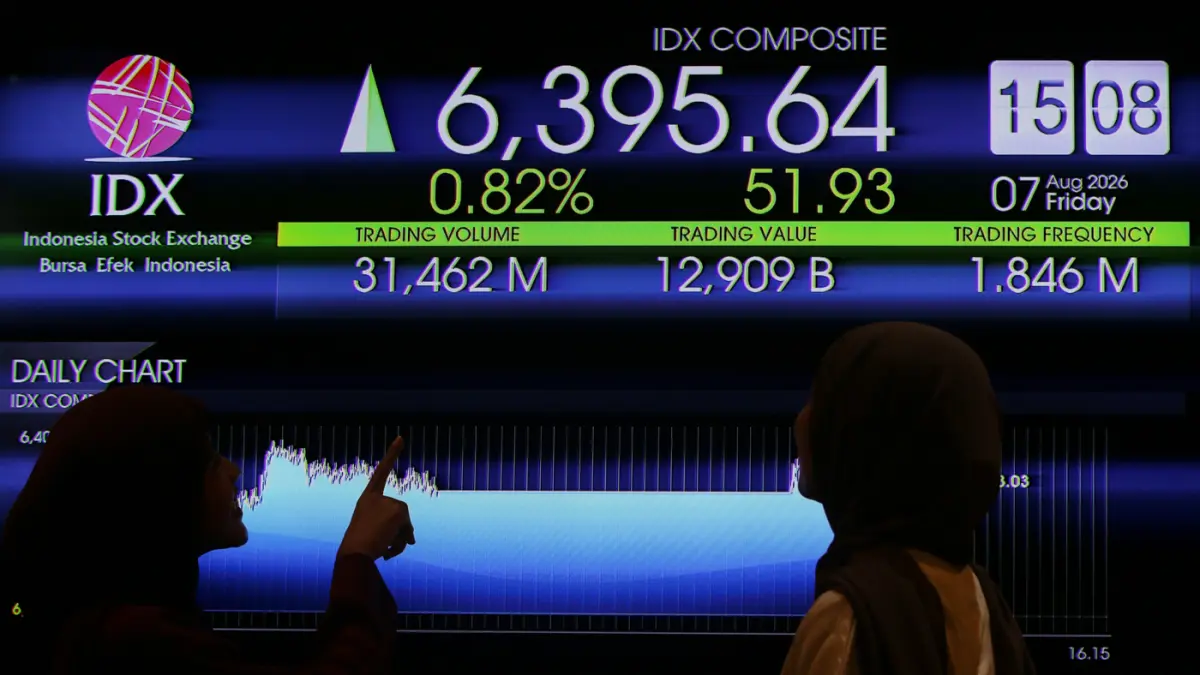 IHSG Ditutup Menguat 1,04 Persen Akhir Pekan - Image