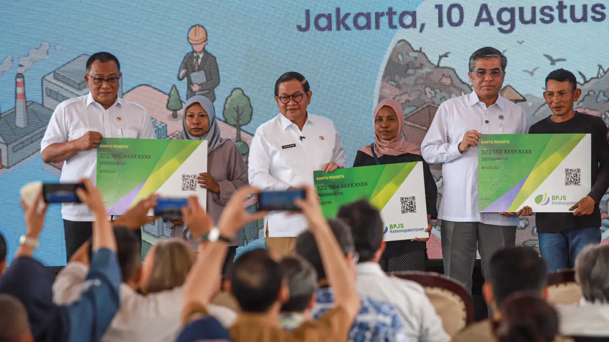 Kementrian Ketenagakerjaan Dan Lingkungan Hidup Luncurkan Jaminan Bagi Pekerja Informal - Image