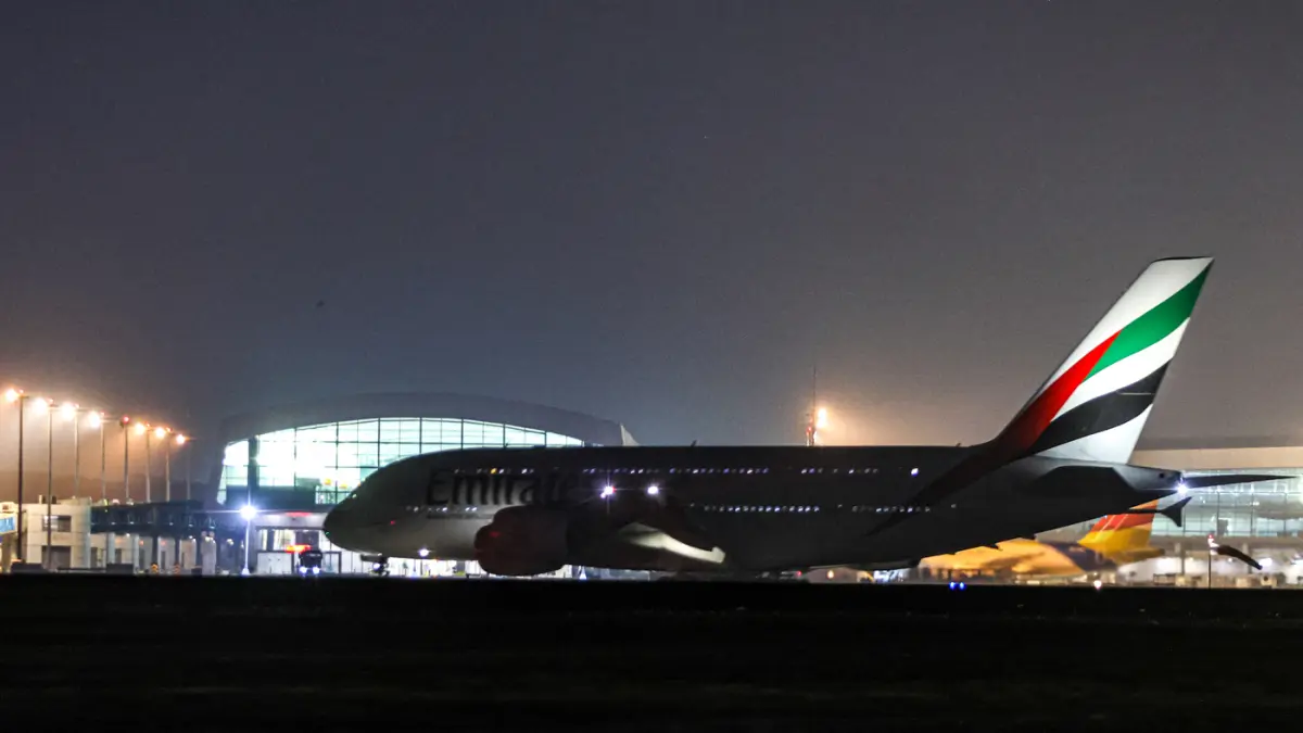Pesawat Airbus A380 Mendarat di Soekarno-Hatta - Image