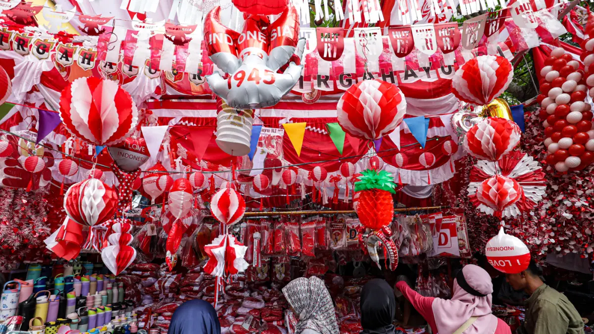 Penjualan Pernak Pernik HUT RI - Image