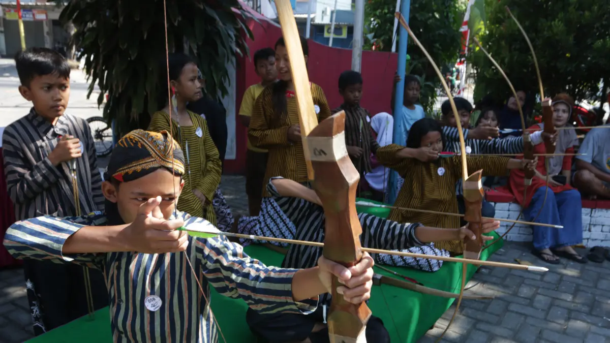 Tradisi Jemparingan di Ngemplak Simongan Semarang - Image