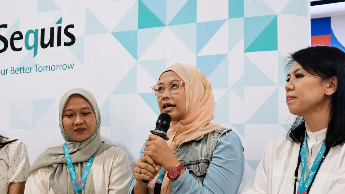 Peserta Sequis SHEPRENEUR Learning Series.