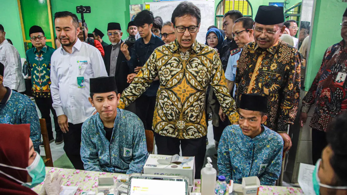 Kemenkes Dan Kemenag Kerjasama Skrining TB Dan CKG - Image