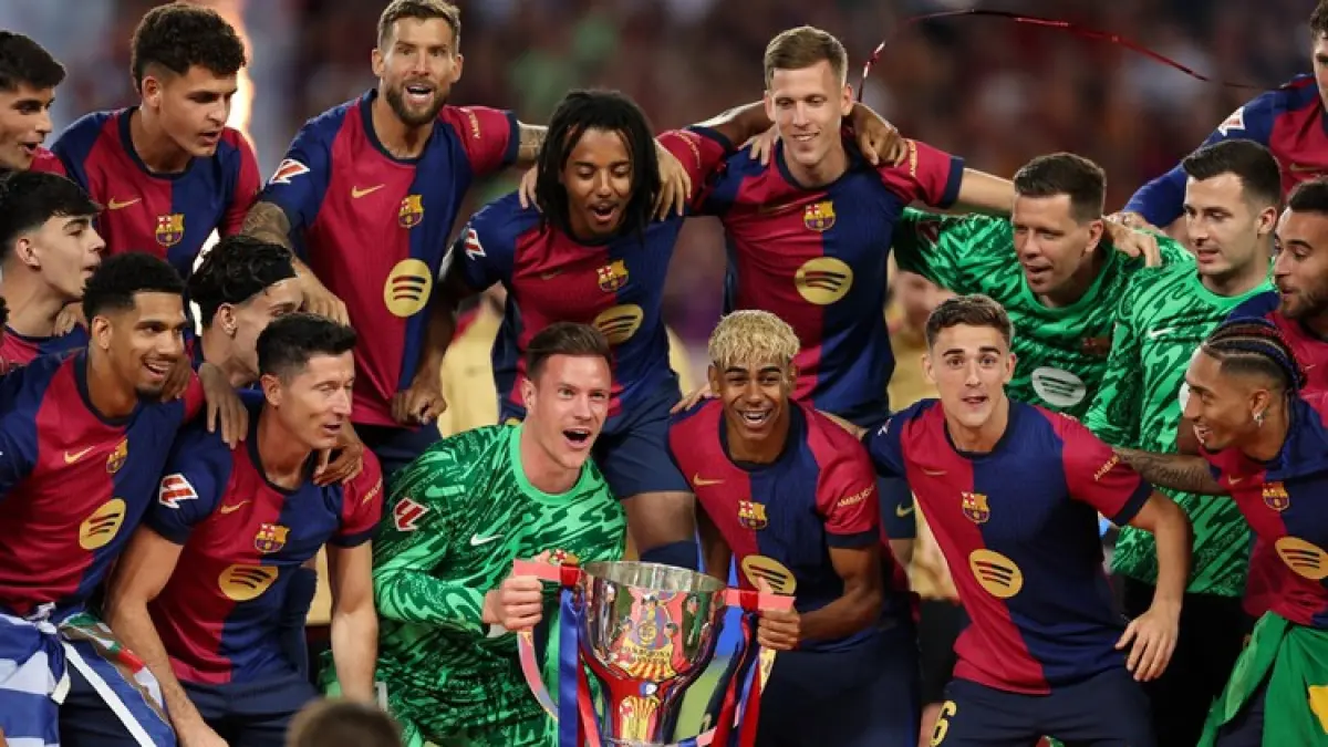 Ilustrasi skuad Barcelona. (Bein Sports) - Image