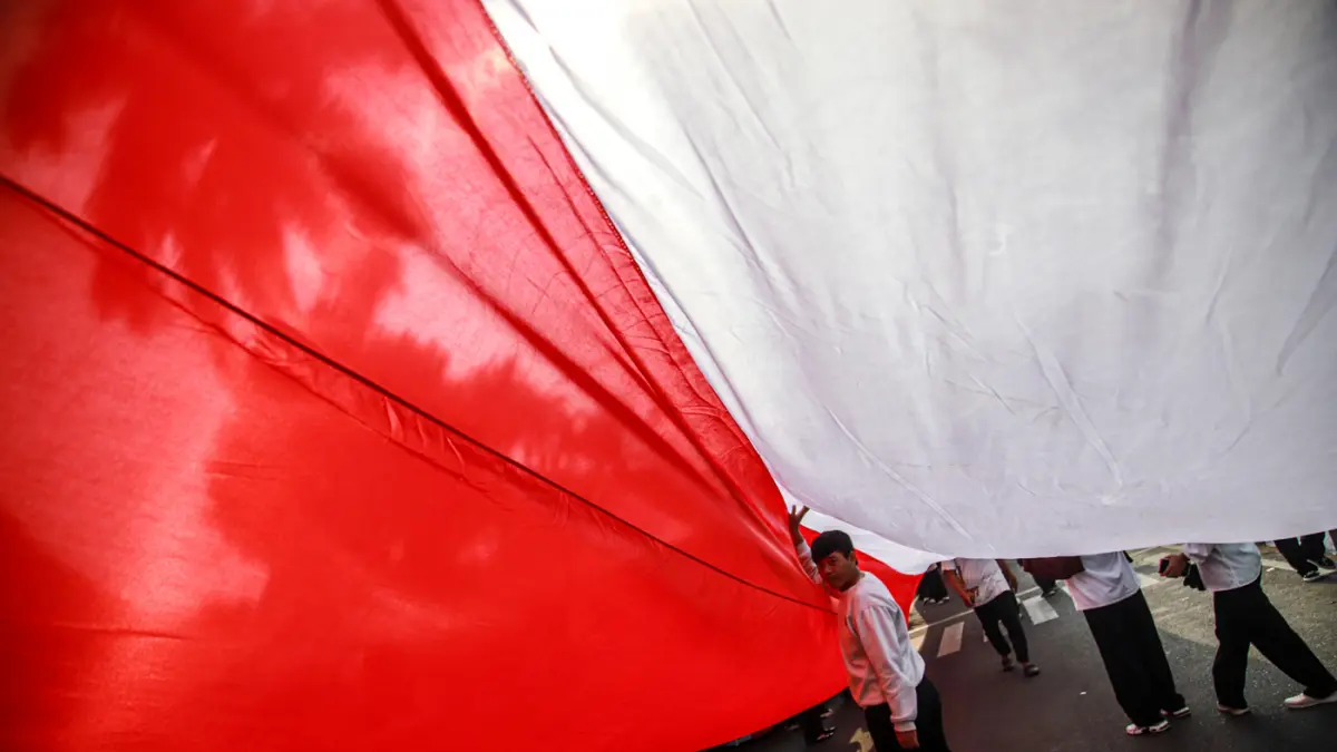 Kirab Bendera Merah Putih - Image