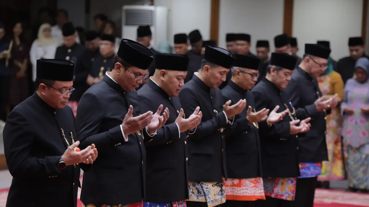Gubernur DKI Jakarta Pramono Anung melantik 7 pejabat di Balai Kota, Rabu (19/8). (Istimewa) - Image