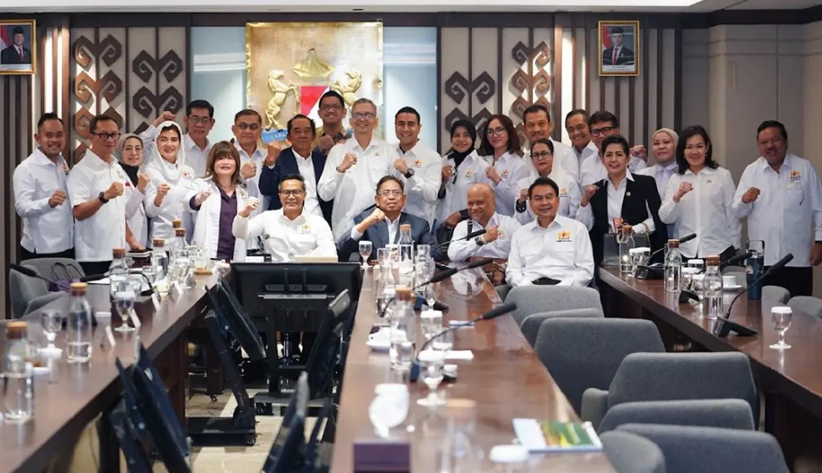 KADIN Kabupaten Malang menggelar rapat koordinasi membahas penguatan ekonomi desa, industri pirolisis, dan KADIN Media Center di Kepanjen. (Dok. Kadin Malang)
