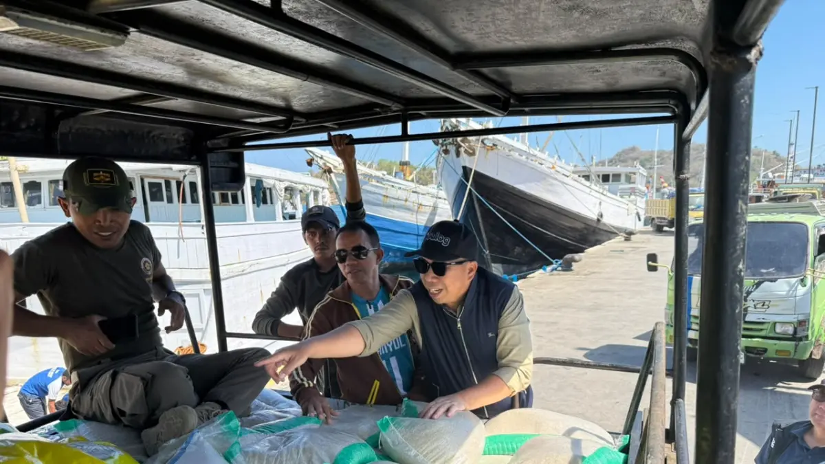 Perum BULOG memastikan ketersediaan beras dan kelancaran distribusi pangan di wilayah Nusa Tenggara Timur (NTT) tetap terjaga. (Dok. BULOG) - Image