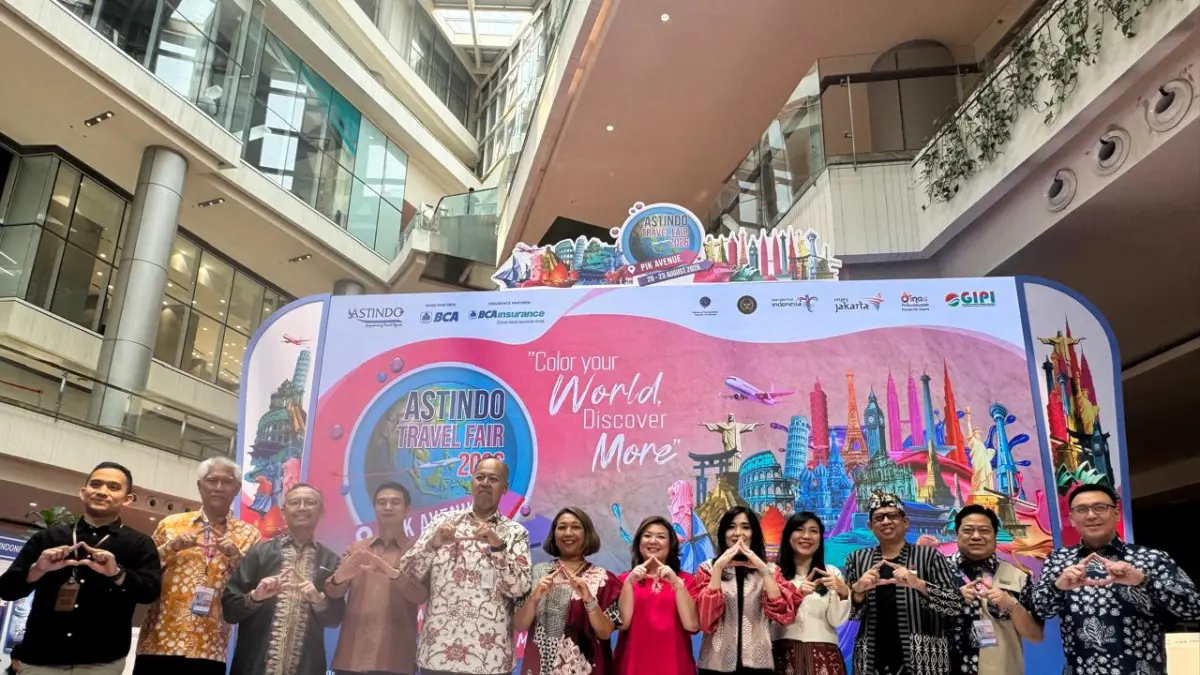 Pameran travel Astindo Travel Fair (ATF) 2026 kembali digelar di Jakarta. (Nanda Prayoga/JawaPos.com) - Image