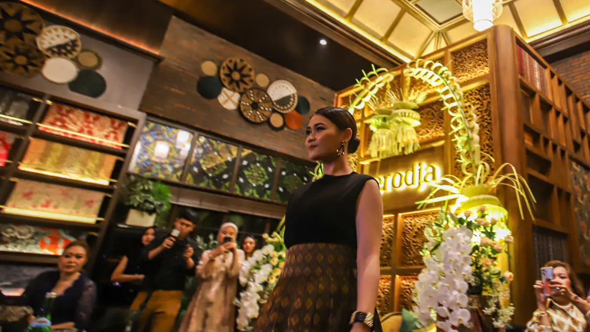 Suasana grand opening SERODJA Taste of Indonesia di kawasan Menteng, Jakarta Pusat, Minggu (23/8/2026). (Salman Toyibi/Jawa Pos)