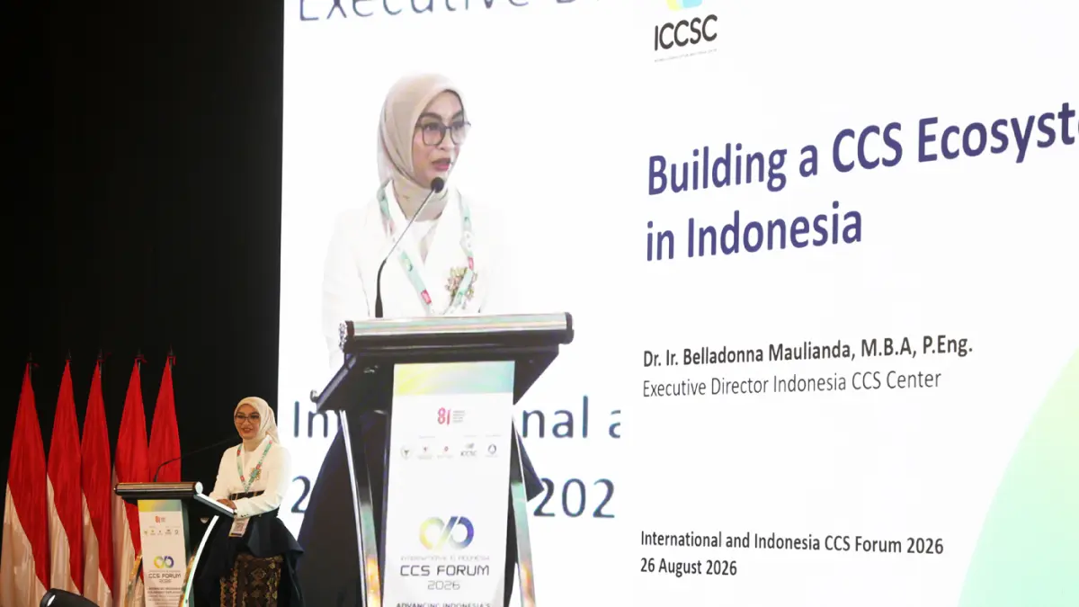 Direktur Eksekutif Indonesia CCS Center (ICCSC) Belladonna Troxylon Maulianda