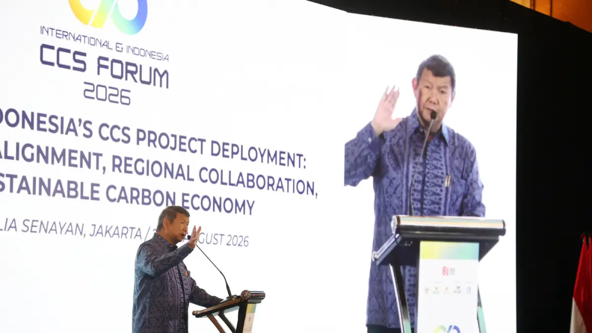 Utusan Khusus Presiden Bidang Iklim dan Energi Hasyim Joyo Hadi Kusumo. (Dery Ridwansah/ JawaPos.com)