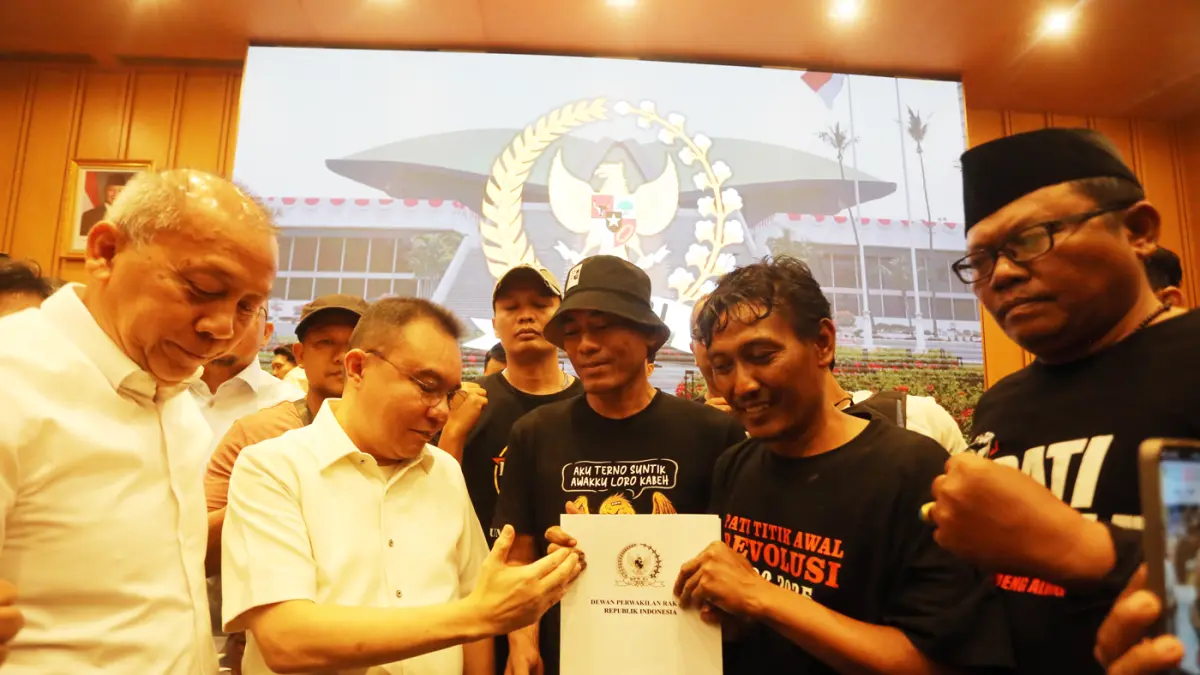 Pimpinan DPR menerima audiensi AMPB - Image